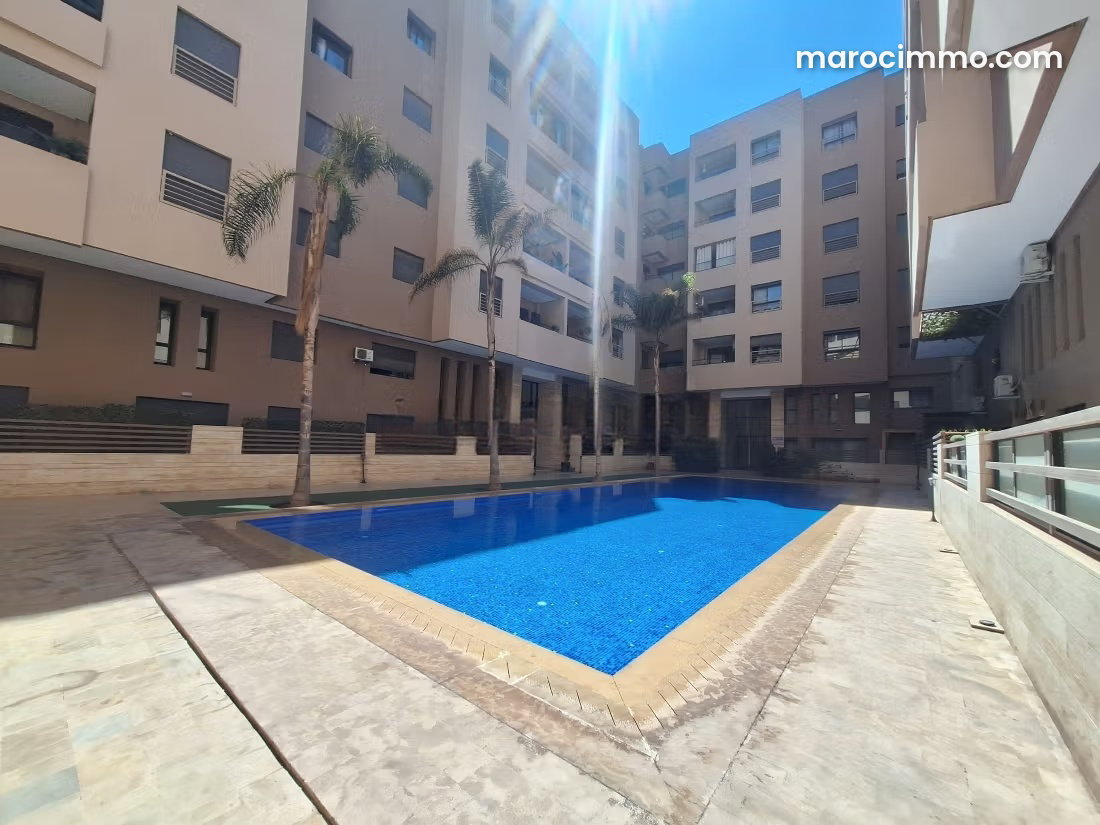 3-Bedroom Apartment with Terrace in Hivernage, Marrakech — Marrakesh