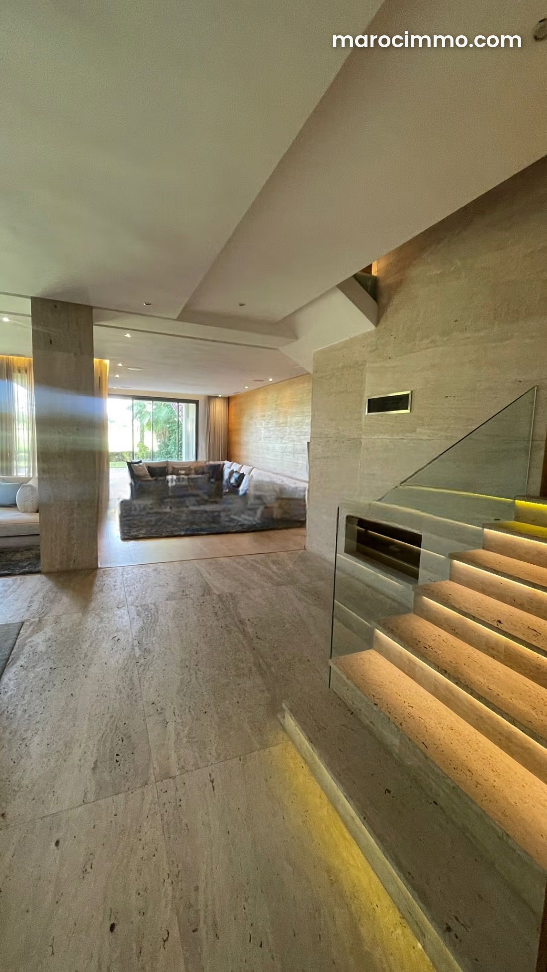 630 m² villa with swimming pool for rent in Ville Verte, Bouskoura — Bouskoura