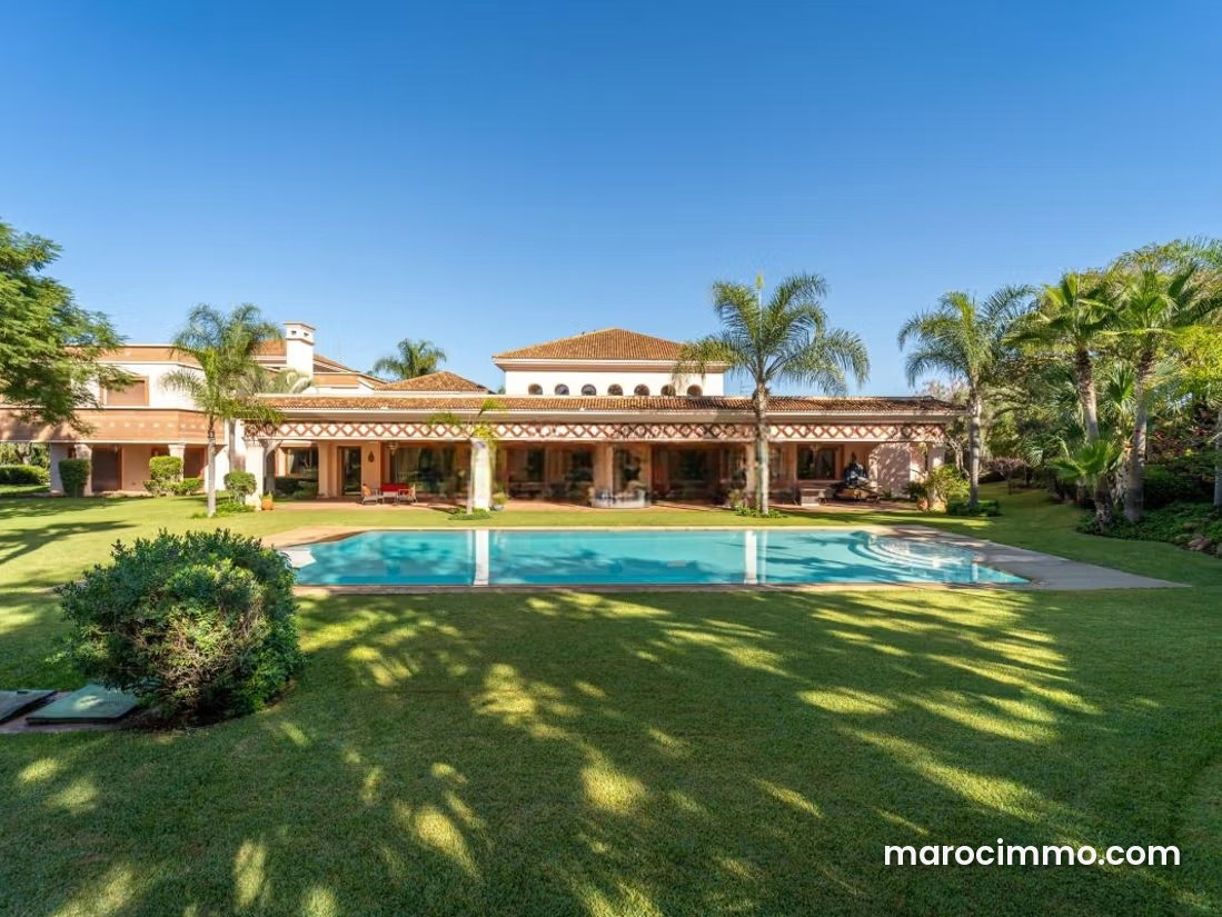 Villa d'exception à Souissi, Rabat, à vendre — Rabat