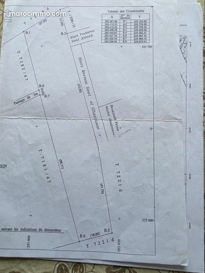 3,237 m² Plot of Land in Sidi Maarouf, Casablanca, R4 Zoning — Casablanca