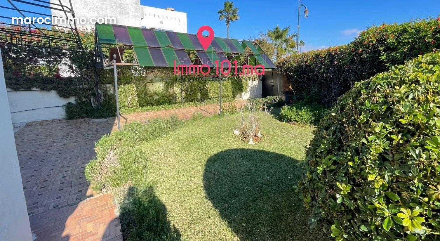 Bureau 650 m² en villa, 3 niveaux, Hay Riad, Rabat — Rabat