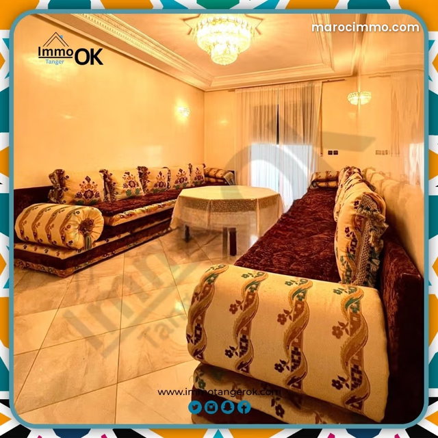 À Louer: Appartement Meublé Wilaya — 3