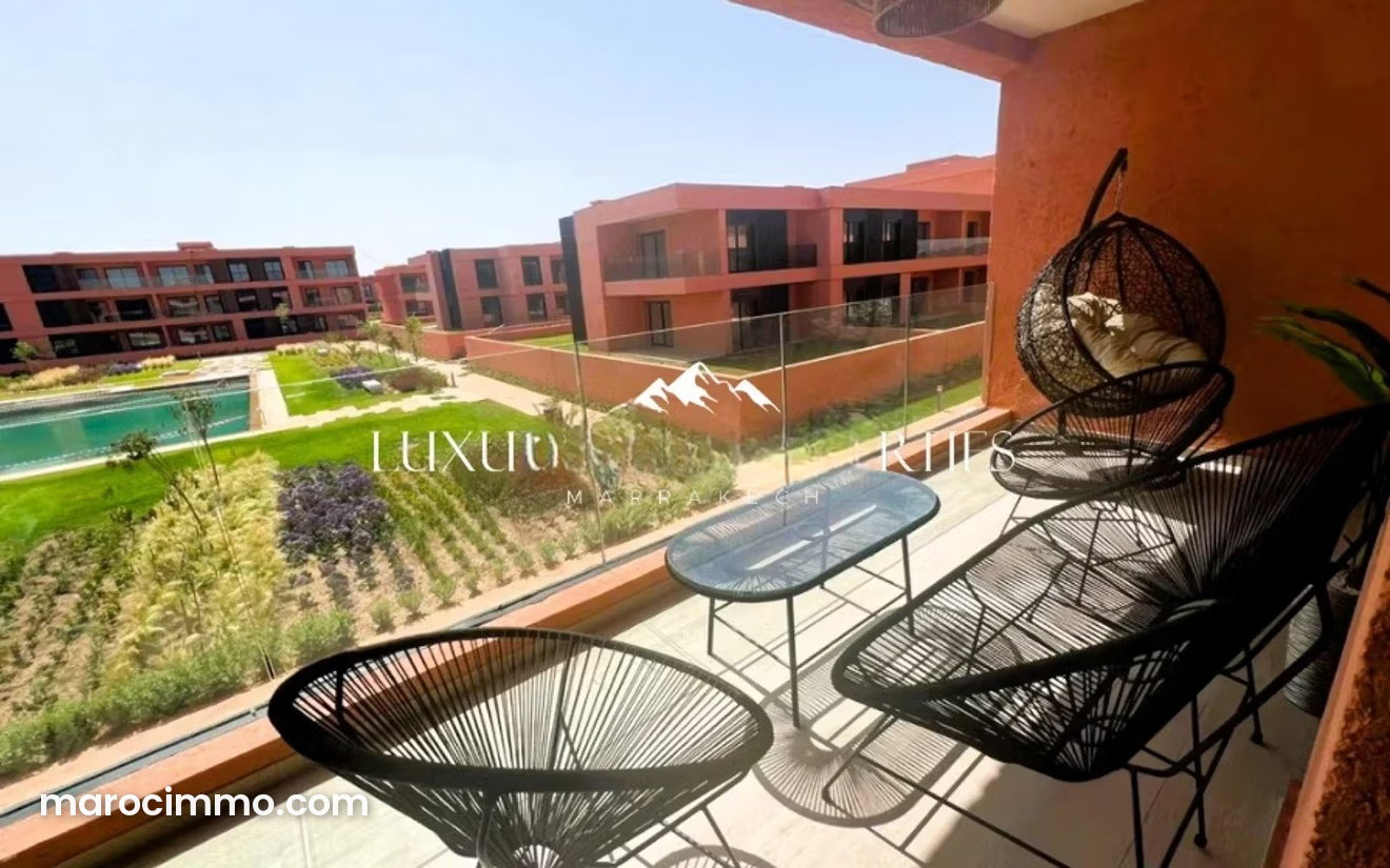 83 sqm apartment, 2 bedrooms with swimming pool, Amizmiz Road, Marrakech — Marrakesh