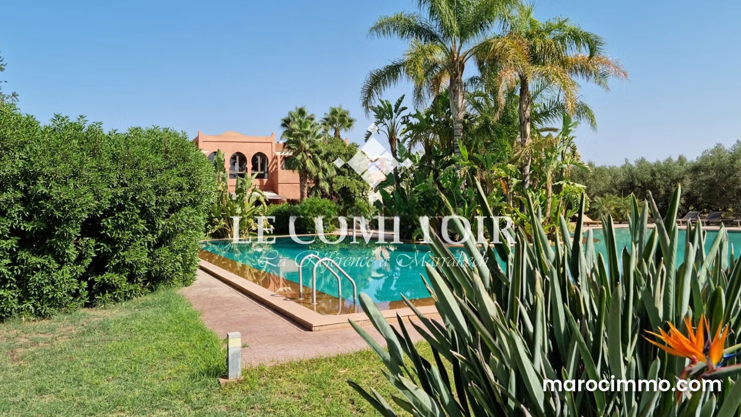 1,100 sqm Villa on 3 Hectares, Sidi Abdellah Ghiat, Marrakech — Marrakesh