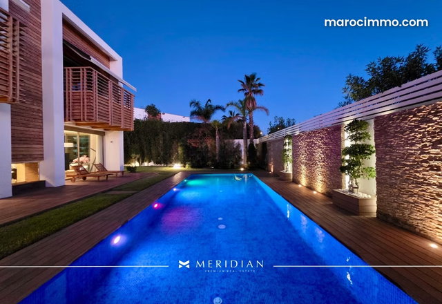 Fabuleuse Villa Moderne 850m² au Golf — 2