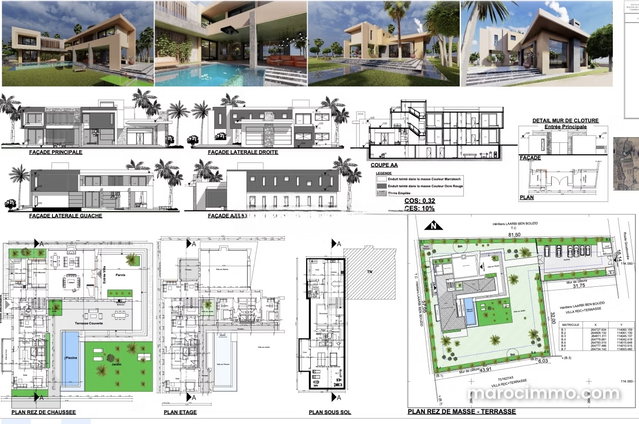 Vente terrain 3200 m2 rte de Ouarzazate MARRAKECH — 5