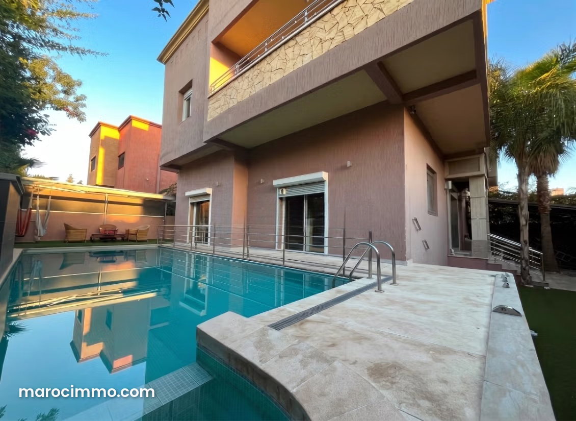 8-Bedroom Villa with Swimming Pool for Rent, Hay Targa, Marrakech — Marrakesh