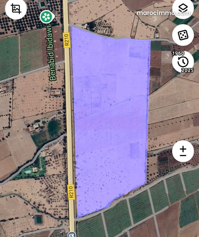Vente de terrain à Ait Sidi Daoud. Superficie 160000 m² — Ait Sidi Daoud