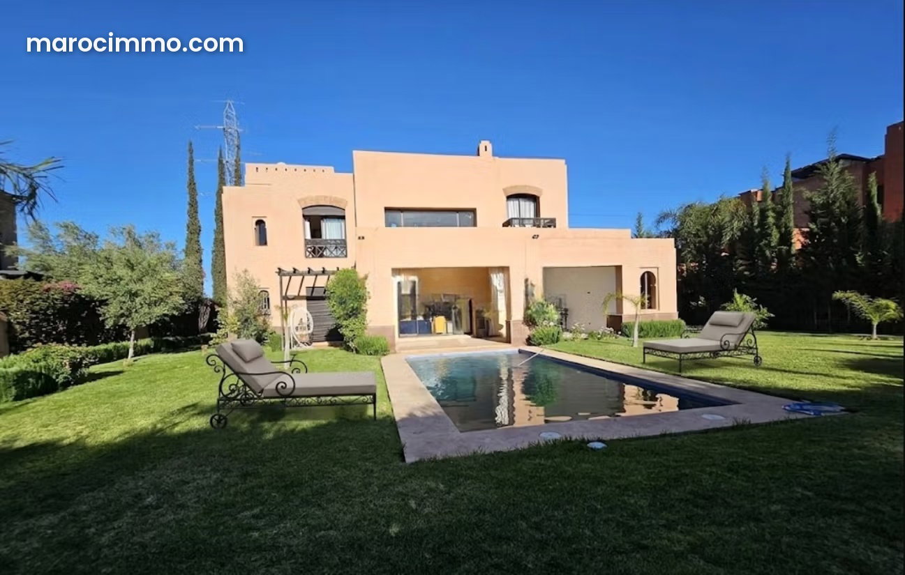 450 m² Villa with Pool and Garden, Palmeraie, Marrakech — Marrakesh