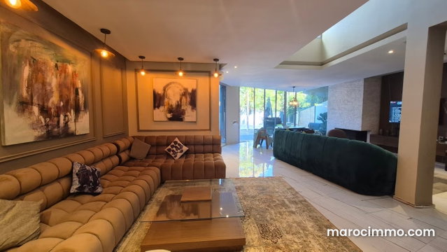 A louer villa meublée 417m2 Prestigia ville verte — 4