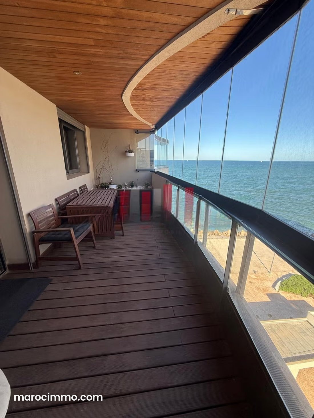 Appartement meublé avec vue mer, Marina Casablanca — Casablanca