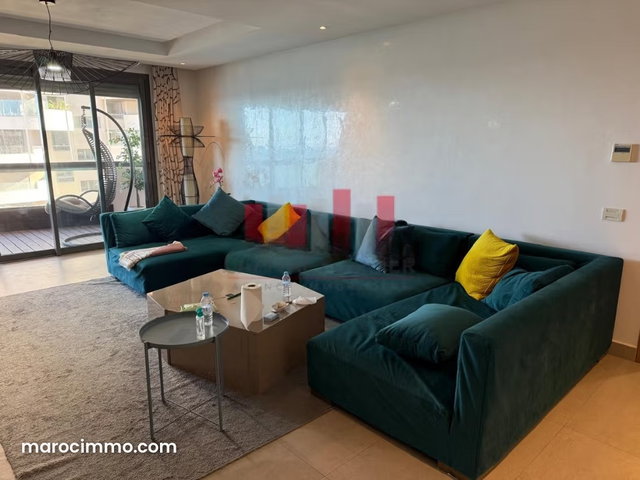 Appartement à louer à Casablanca Marina. 2 chambres agréables. Meublé — 2