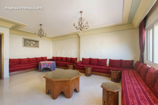Très bel appartement 3chambres avec grande terrasse à Racine, Casablanca — 4