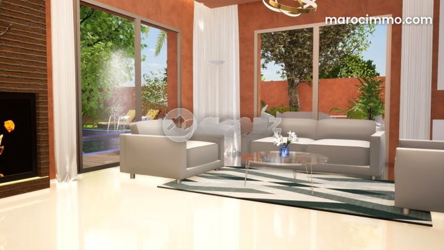 SUNSET VALLEY Villa à vendre 1 081 m², 5 chambres Route d'Amizmiz Marrakech — 5