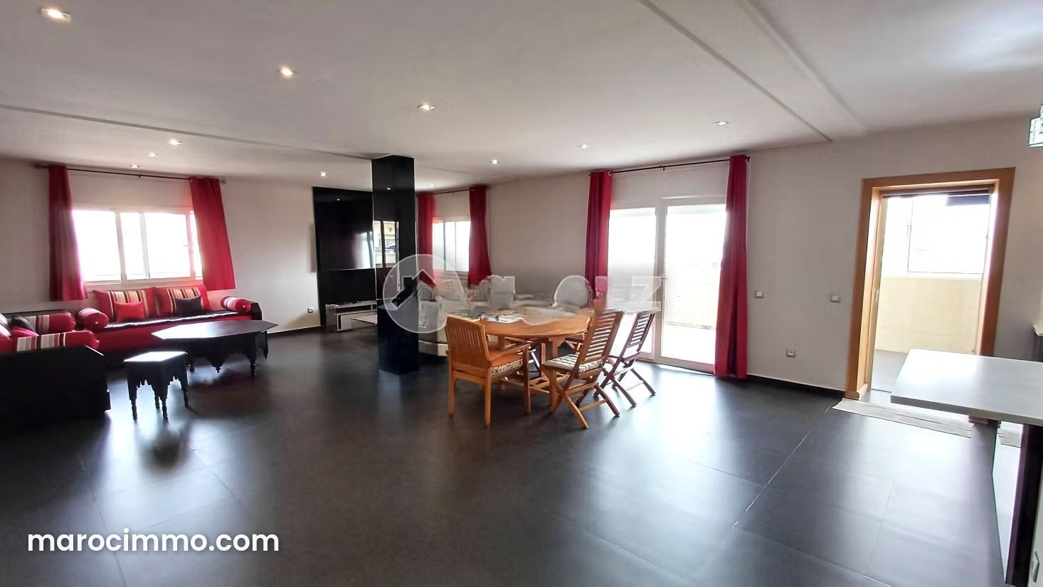 236 sqm Apartment with Terrace in Belvédère, Casablanca — Casablanca