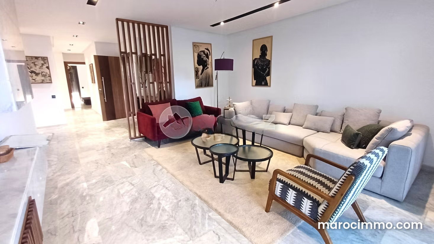 Appartement neuf 170 m², vue mer et plage, Dar Bouazza — Dar Bouazza