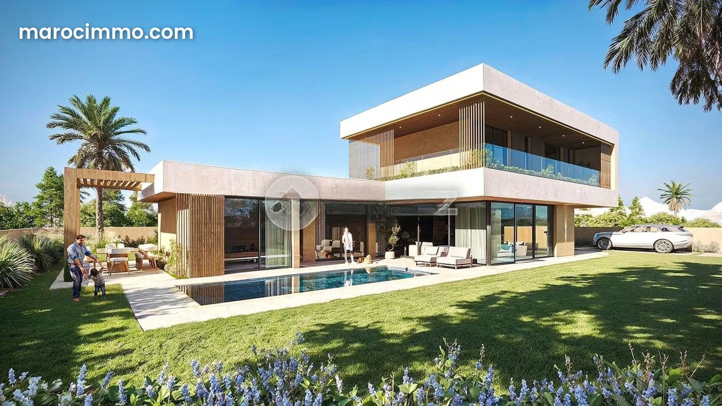 New 4-Suite Villa with Pool, Ourika Road, Marrakech — Marrakesh