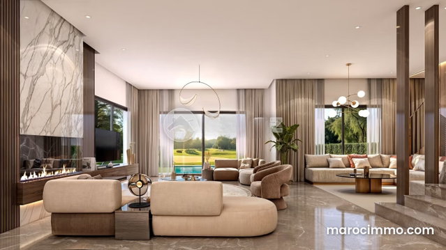 PLAGE DES NATIONS GOLF CITY VILLAS LES CALANQUES PRESTIGIA Villa for sale 418 m², 4 bedrooms Plage des nations Salé — 4