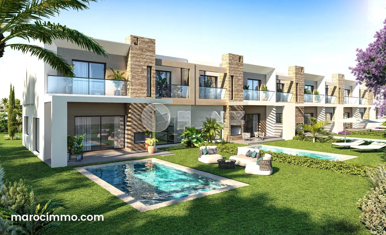 Villa neuve 418 m², 4 chambres avec piscine à Ben Saleh, Marrakech — Marrakech