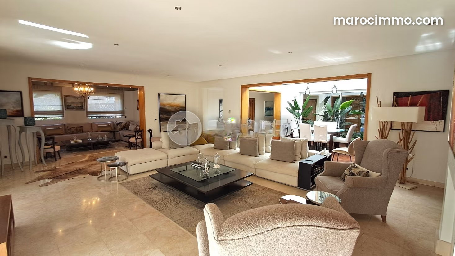 700 sqm Villa with Pool and Garden, Dar Bouazza, High-End — Dar Bouazza