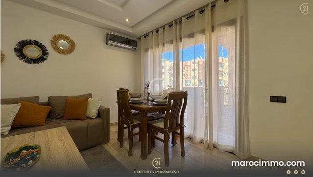 Appartement meublé 1 Ch Neuf avec Grande Terrasse – Piscine — 5