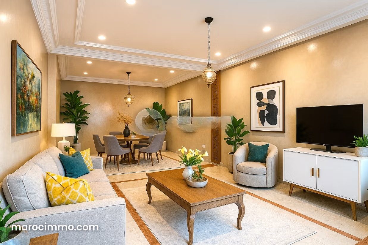 2-Bedroom Apartment in Maârif Extension, Casablanca — Casablanca