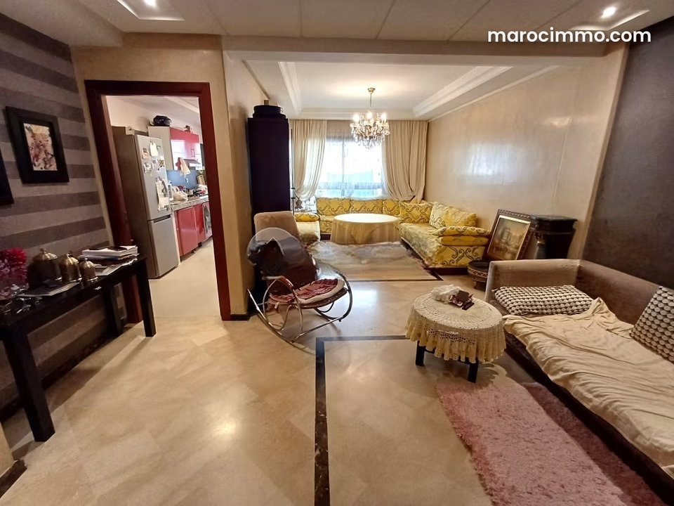 Appartement à vendre 80 m², 2 chambres Burger Casablanca