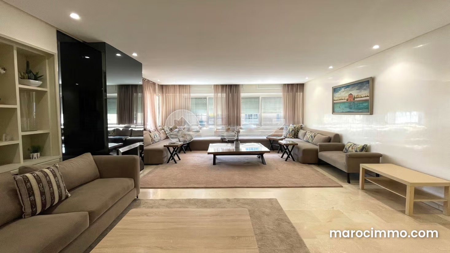 Appartement neuf 155 m², 3 chambres, Racine, Casablanca — Casablanca