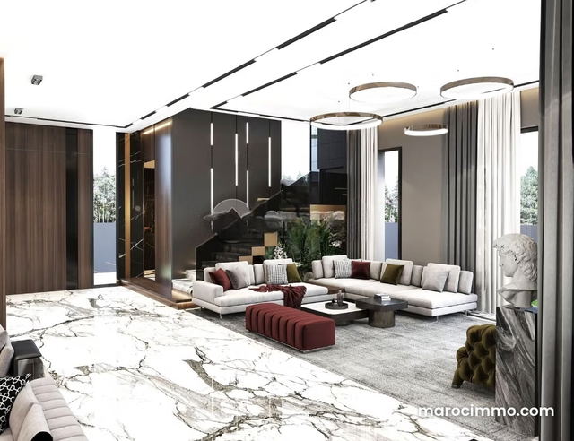 Villa à vendre 326 m², 4 chambres Bouskoura Bouskoura — Bouskoura