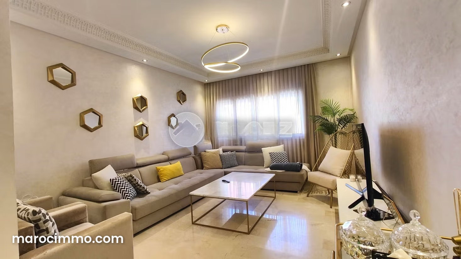 Furnished 72 sqm Apartment, Casablanca Finance City, 2 Bedrooms — Casablanca