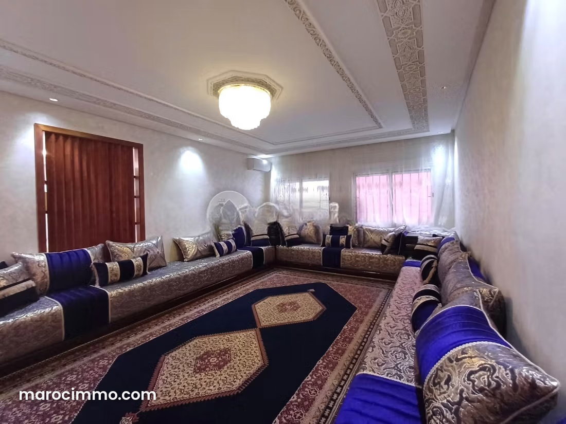 109 m² Furnished Apartment with Terrace in Casablanca’s Quartier des Hôpitaux — Casablanca