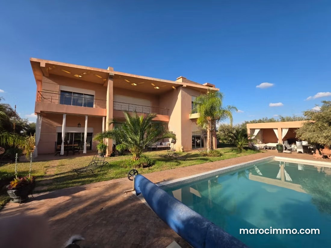 736 sqm Villa on 2.6 Hectares, Ourika Road, Marrakech — Marrakesh