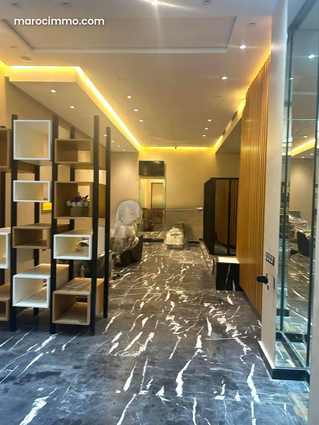 New 90 sqm commercial premises, Maârif Extension, Casablanca — Casablanca