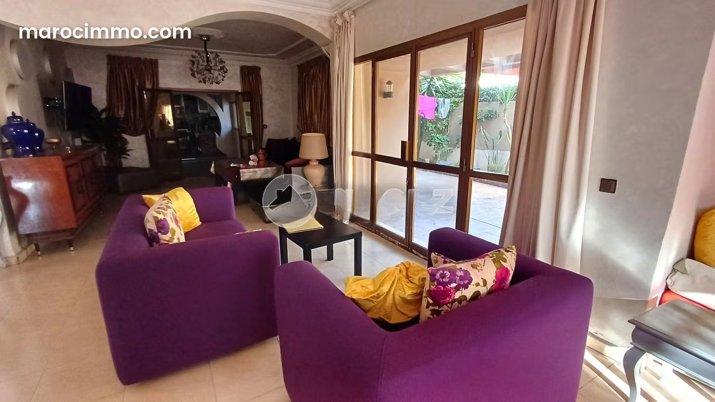 Villa familiale 449 m², jardin et hammam, Riviera Casablanca — Casablanca