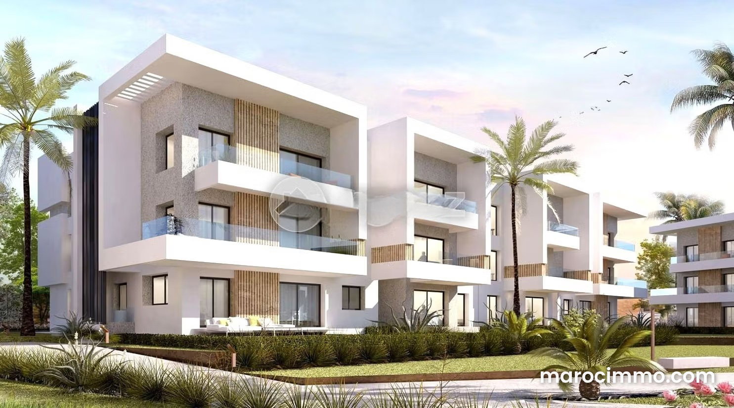 Appartement neuf 138 m², 3 chambres avec piscine, Dar Bouazza — Dar Bouazza