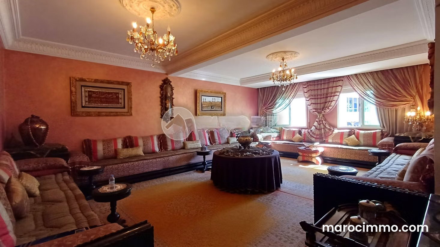 127 m² Furnished Apartment in Laimoune, Casablanca — Casablanca
