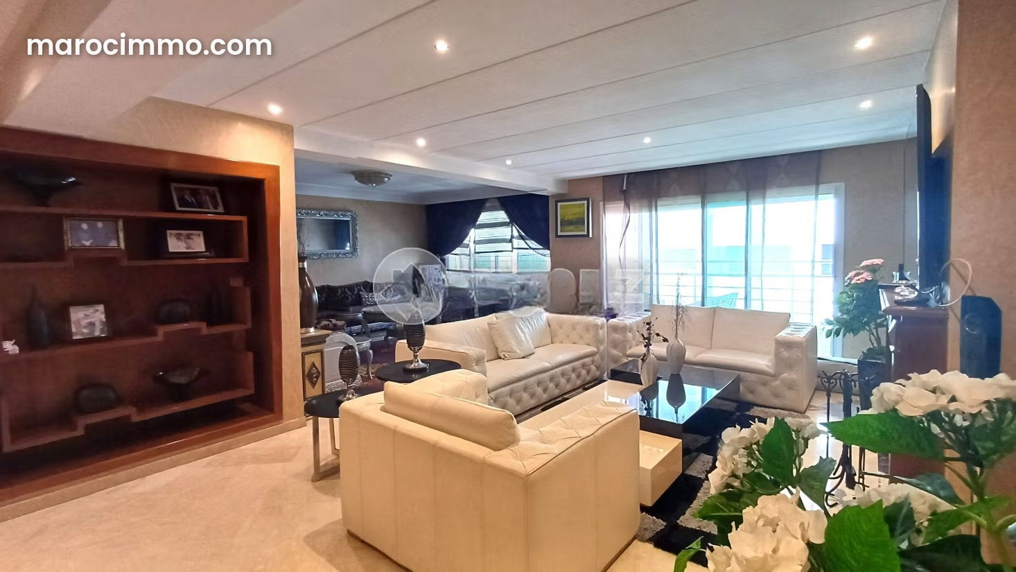 Appartement 213 m², 3 chambres avec terrasse, Racine, Casablanca — Casablanca