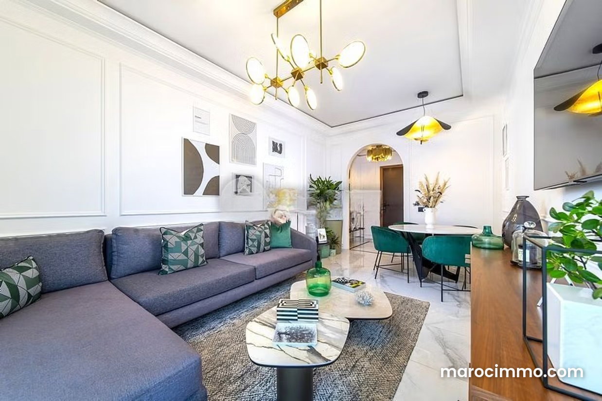 Appartement meublé 3 chambres avec jardin, Aïn Diab, Casablanca — Casablanca