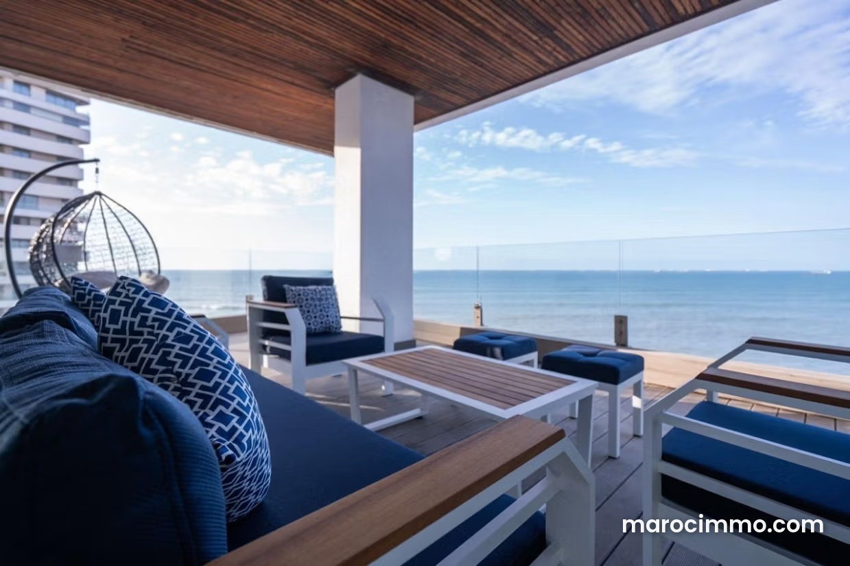 200 m² Apartment with Sea View, Casablanca Marina — Casablanca