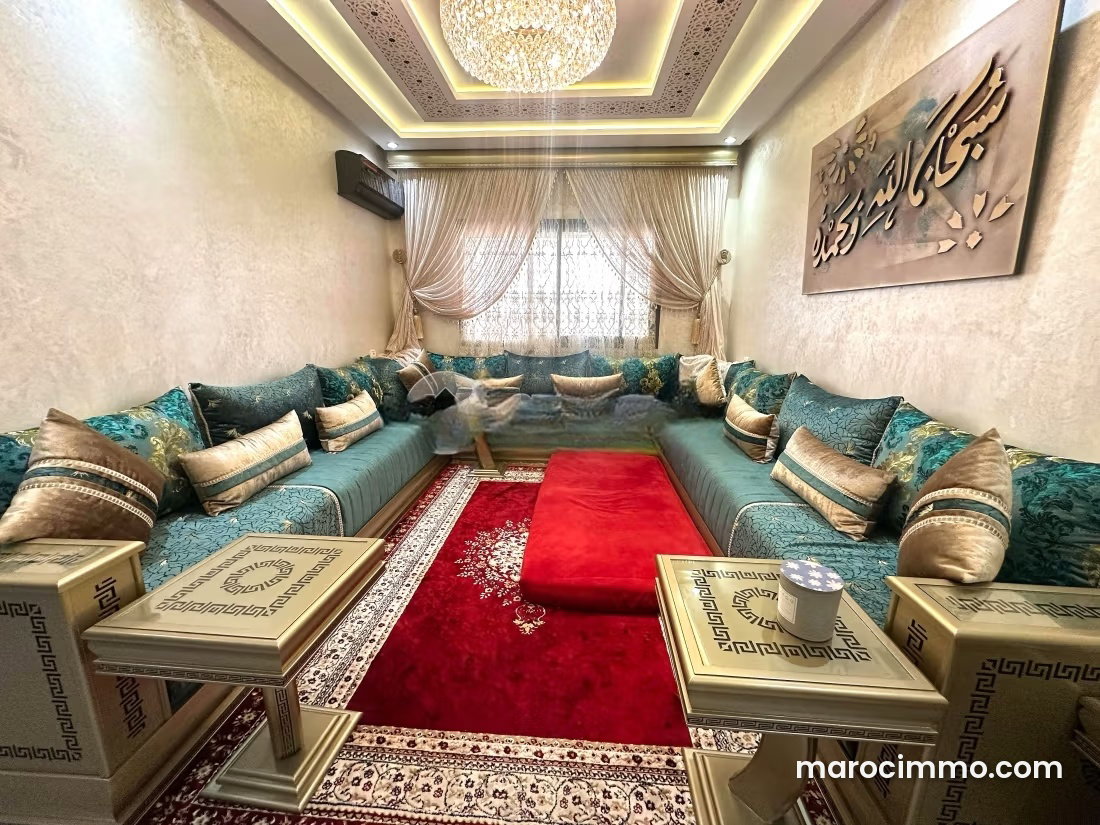 Furnished 87 m² Apartment on the 8th Floor in Manar, Tangier — Tangier