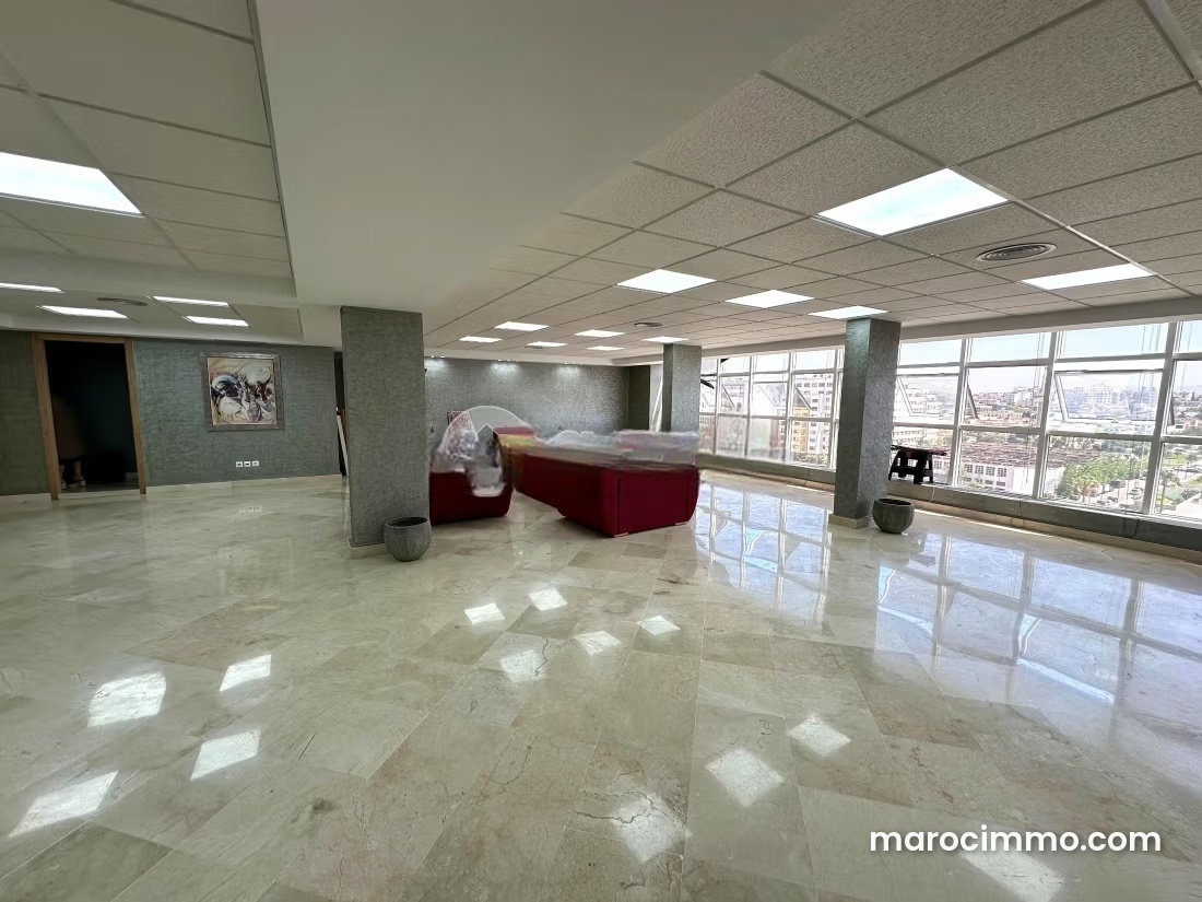 Bright 123 sqm office, Administrative District, Tangier — Tangier