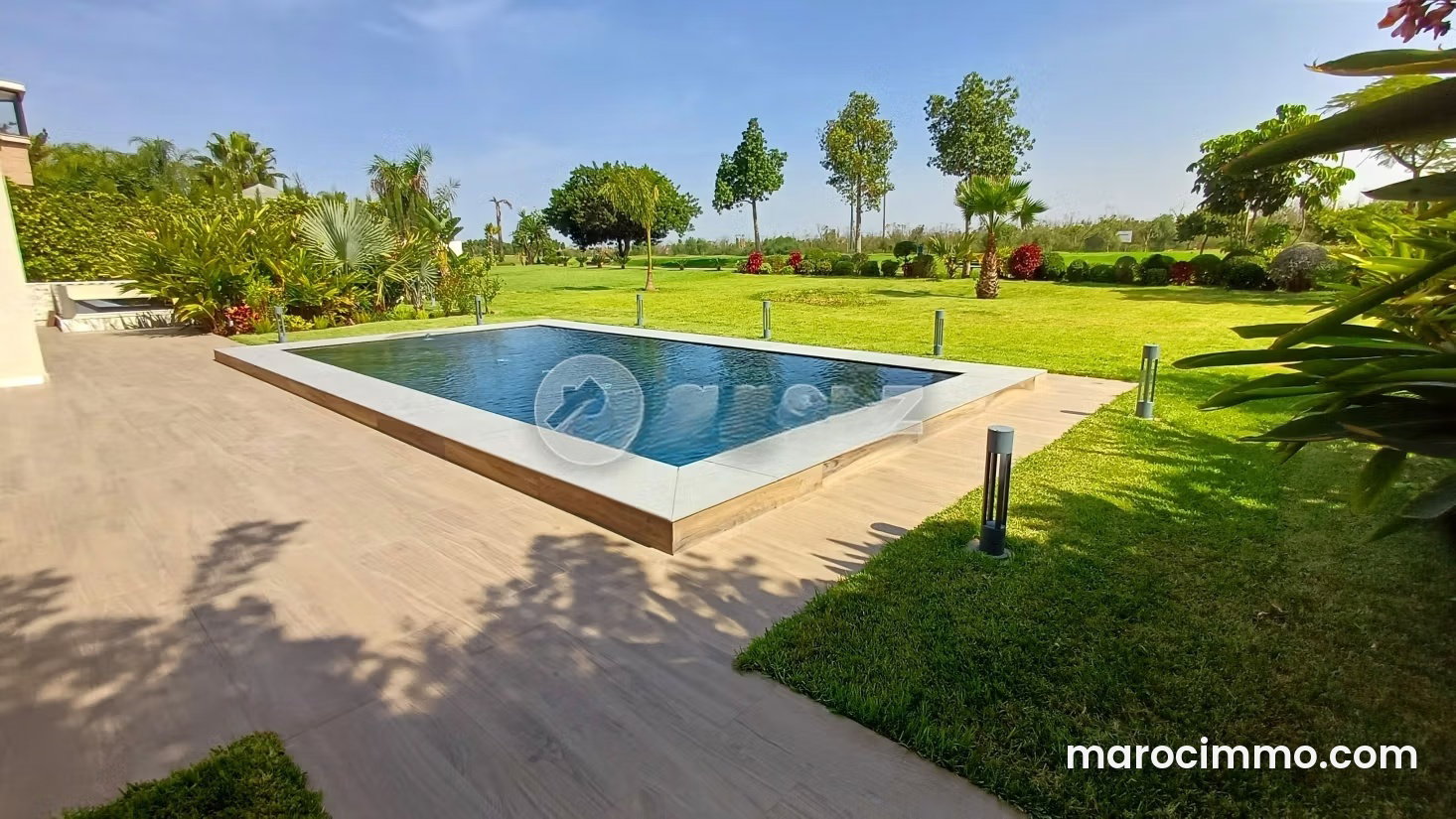 Villa de luxe à vendre, Ville verte à Bouskoura — Bouskoura