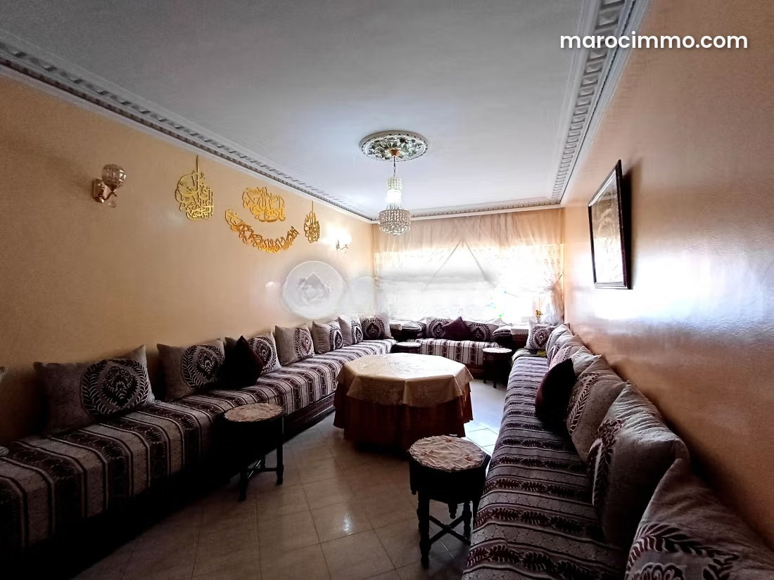 3-Room Apartment in La Gironde, Casablanca, South-East Facing — Casablanca