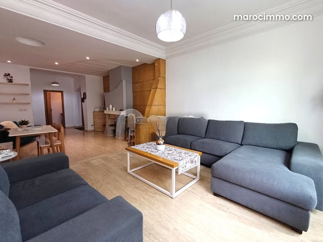 Furnished 95 sqm Apartment with Terrace in Les Princesses, Casablanca — Casablanca