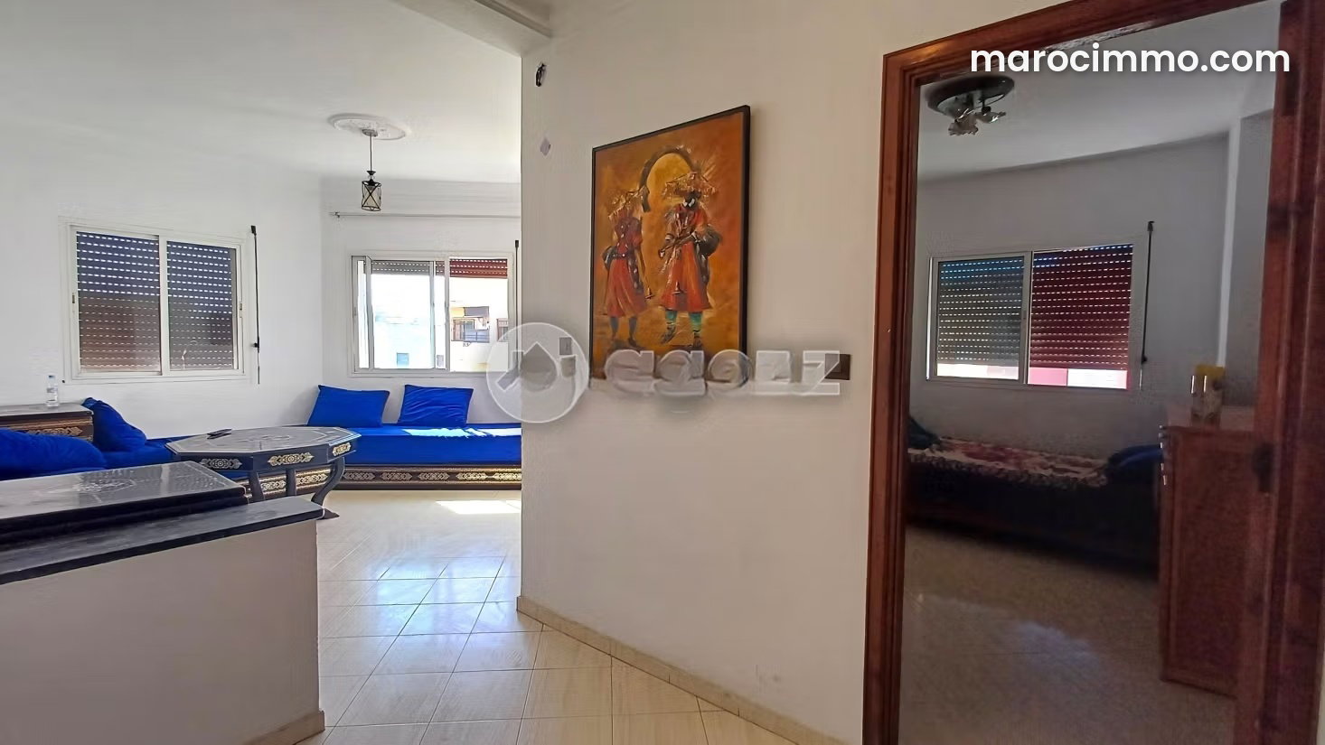 Appartement avec terrasse à vendre quartier Wafa Mohammedia — Mohammedia