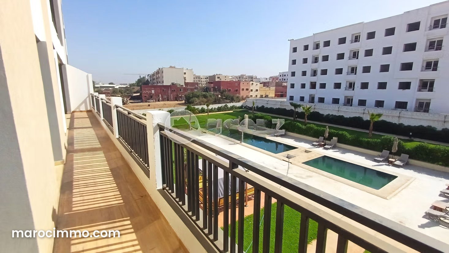 New 3-Bedroom Apartment with Garden, Bouskoura City Centre — Bouskoura