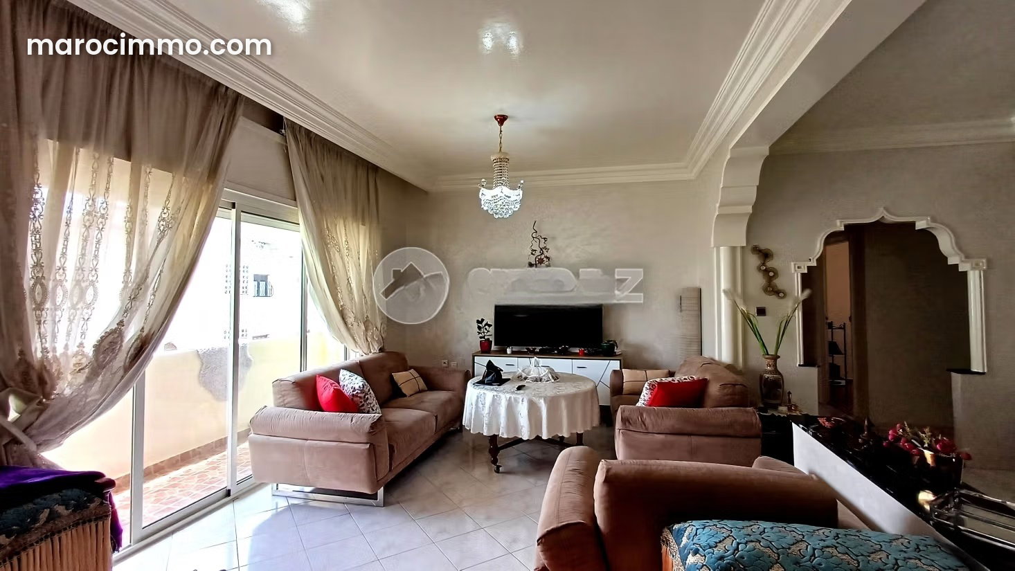 100 m² Apartment with Terrace in the Heart of Casablanca's CIL District — Casablanca