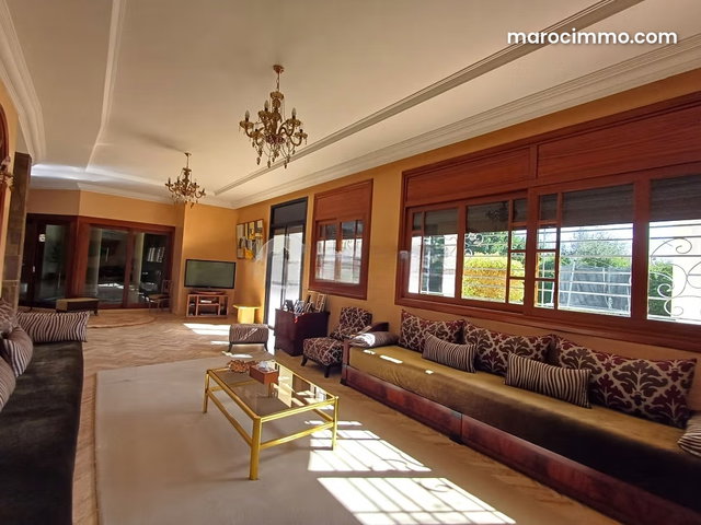 Villa à vendre 3 000 m², 8 chambres Souissi Rabat — 4