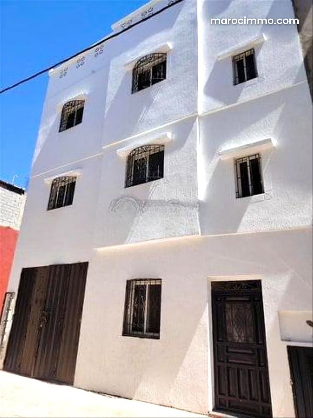 Maison 5 chambres, Temara Plage, vue océan et résidence sécurisée — Temara