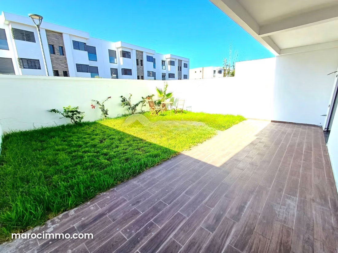 New 117 sqm garden-level apartment with terrace in Casablanca — Casablanca